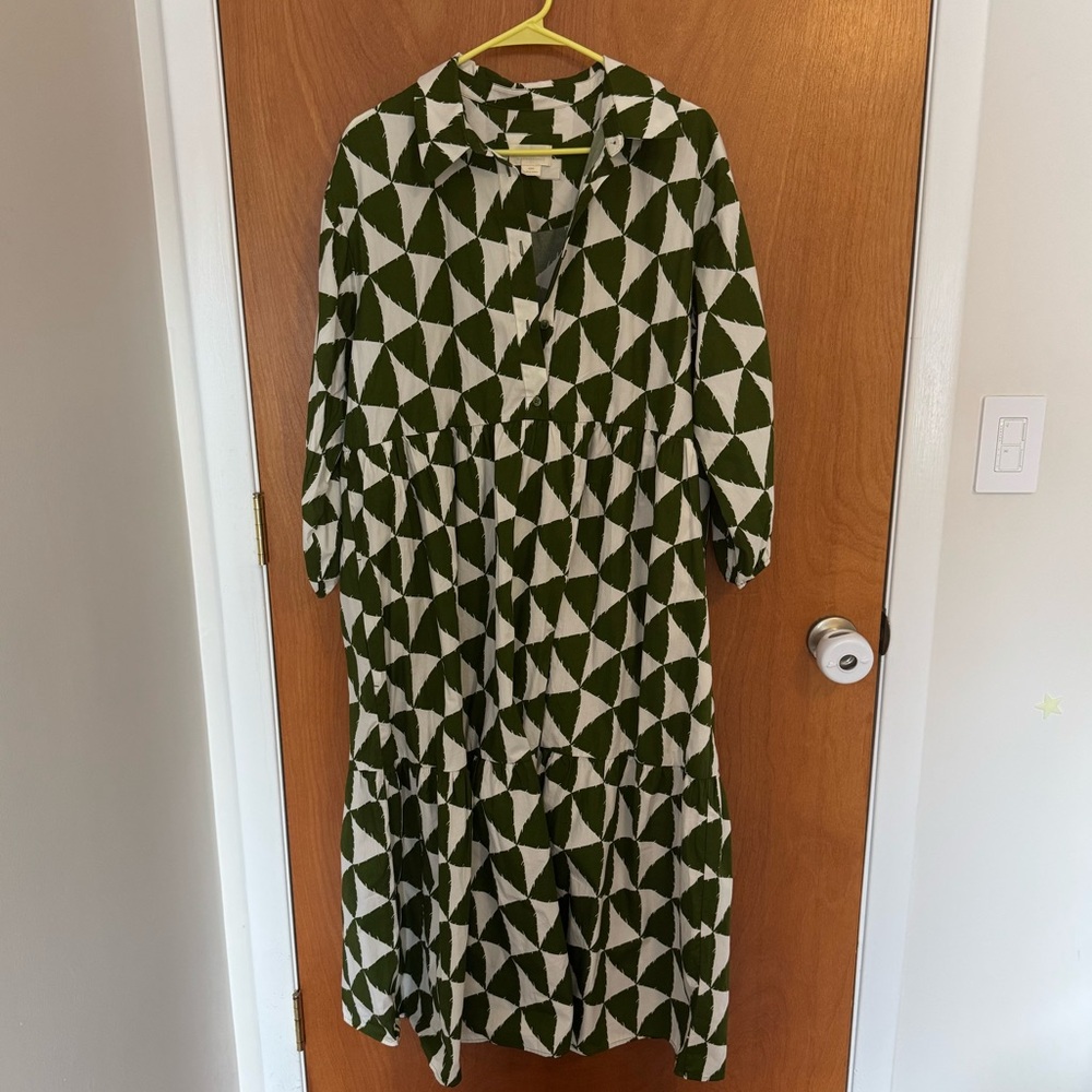 Bettina Tiered Shirt Dress by Maeve